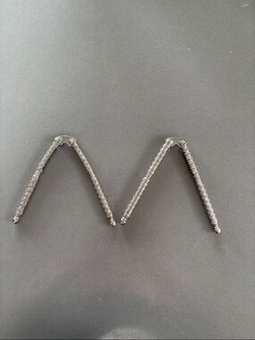 Mid-Century Modern Vintage Metal Nutcrackers – Set of 2 1970s only $9